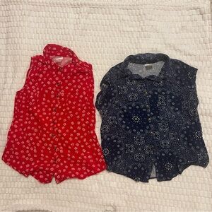 No Boundaries blouse Tops bundle of 2 / S (3-5)